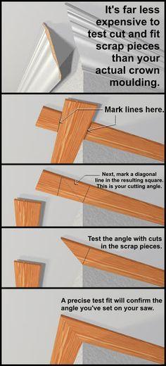 How to Mark Wood Trim Molding—Correctly and Accurately