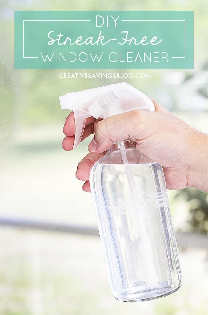 How To: Make Streak-Free Homemade Window Cleaner 