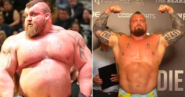 Thor Bjornsson's diet and training which saw him lose 60kg for Eddie Hall fight