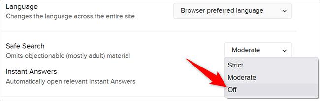 How to Turn Off SafeSearch on Google, Bing, Yahoo, and DuckDuckGo