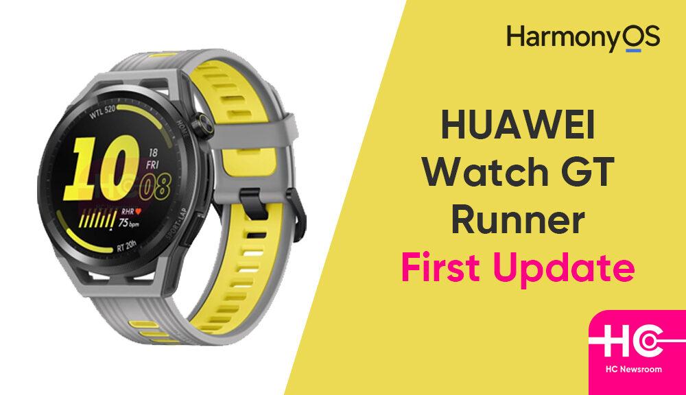 Huawei Watch GT Runner grabbed first software update in global market