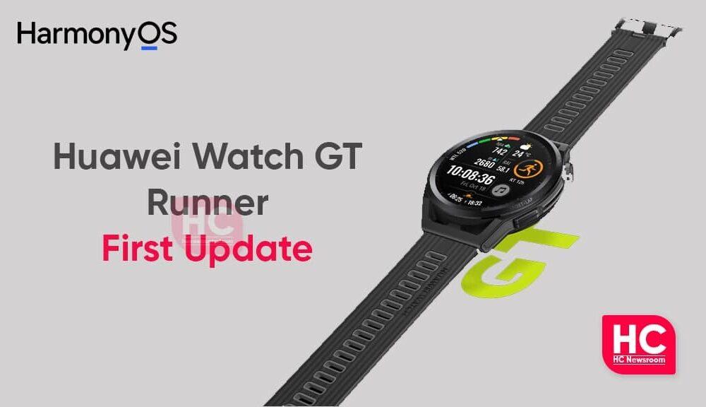 Huawei Watch GT Runner grabbed first software update in global market 