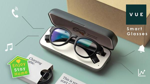 ただのメガネに見えて音楽もSNSの通知もチェックできちゃうスゴイやつ! 「Vue Smart Glasses」が日本上陸決定