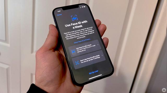Here’s how to unlock your iPhone with Face ID while wearing a mask