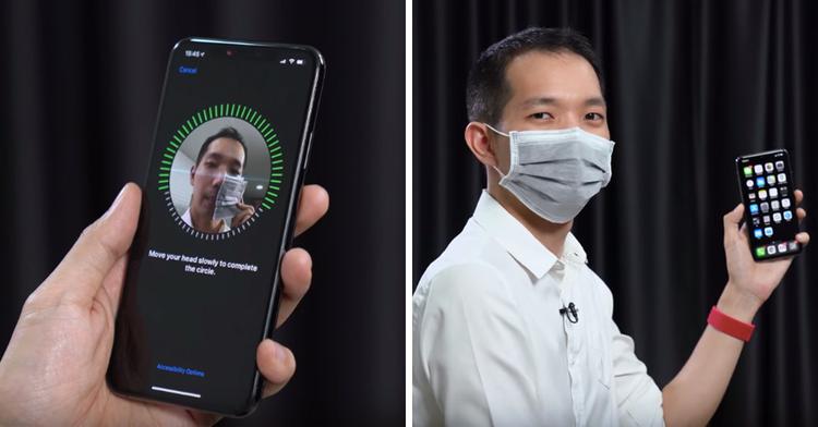 Here’s how to unlock your iPhone with Face ID while wearing a mask 