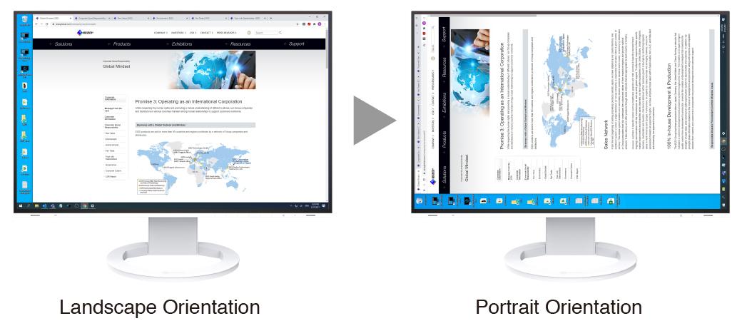 Flip your computer monitor vertically. It will change your life. 