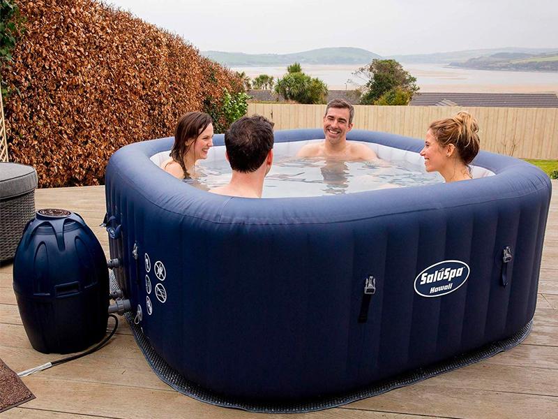 Coleman inflatable hot tub vs. Intex inflatable hot tub 