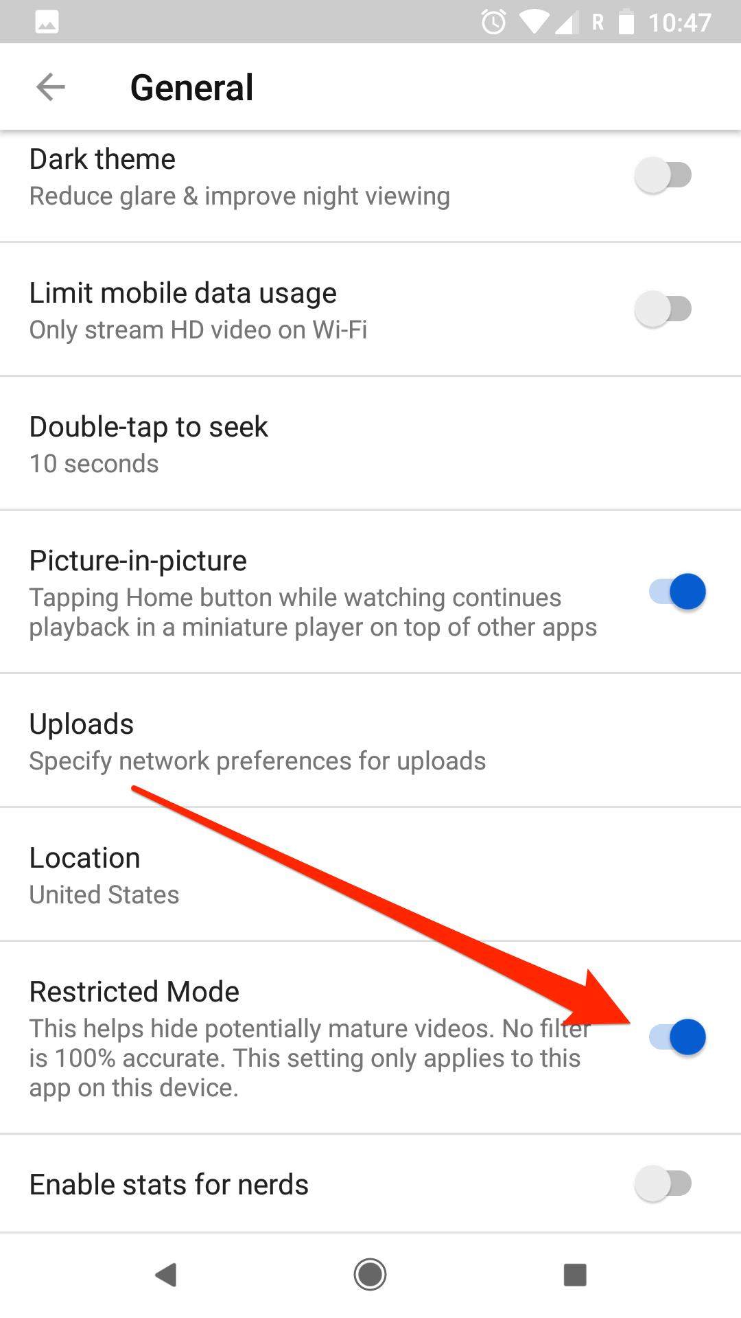 How to Turn Off Restricted Mode on YouTube 