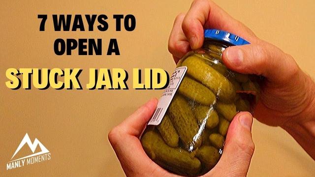 7 ways to remove a stubborn jar lid