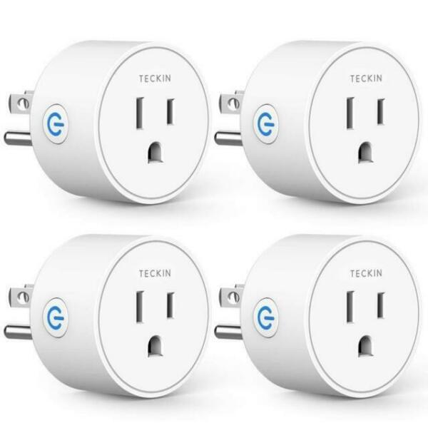 This 4-pack of Teckin smart plugs is less than  today 
