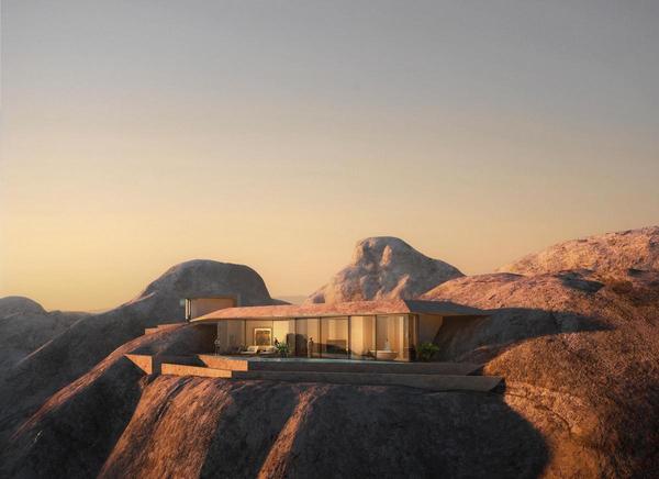 Saudi Arabia's Planned Ski Resort Looks Architecturally Impossible 