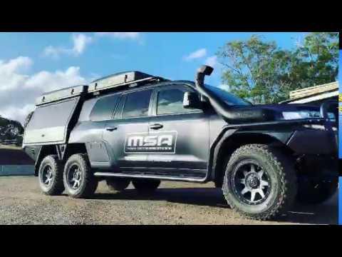 MSA 4x4 Toyota LandCruiser 200 6x6 
