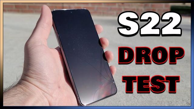 Drop test shows Samsung Galaxy S22's flat display is pretty easy to damage 