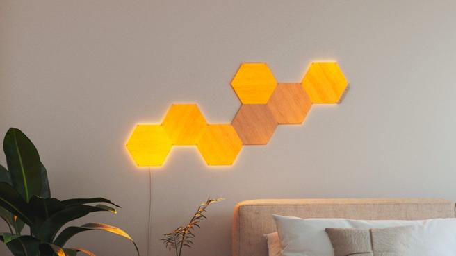 Nanoleaf Elements review: Wood-look panels light up the stylish smart home 