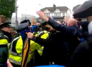 Watch: Joan Burton wants to know why water protesters have expensive phones and cameras