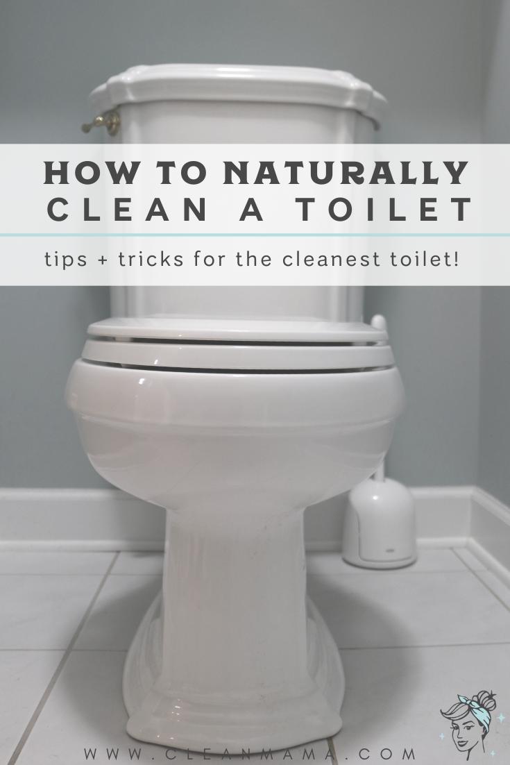 How to clean a toilet and make it look like new 