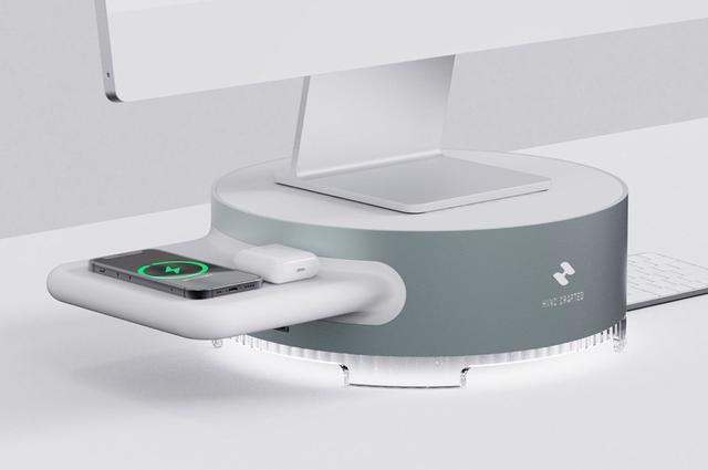 MOLO Computer Stand makes you want to keep a well-organized and functional desk 