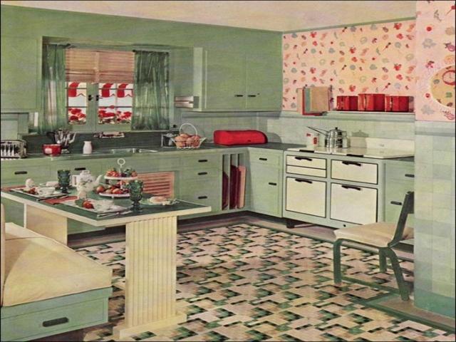 Fans of retro kitchens and bathrooms get a kick out of kitsch 