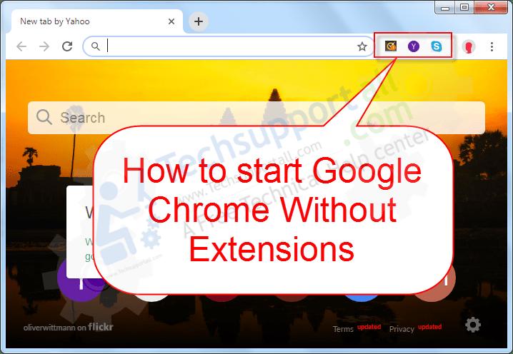 How to Start Google Chrome Without Extensions on Windows
