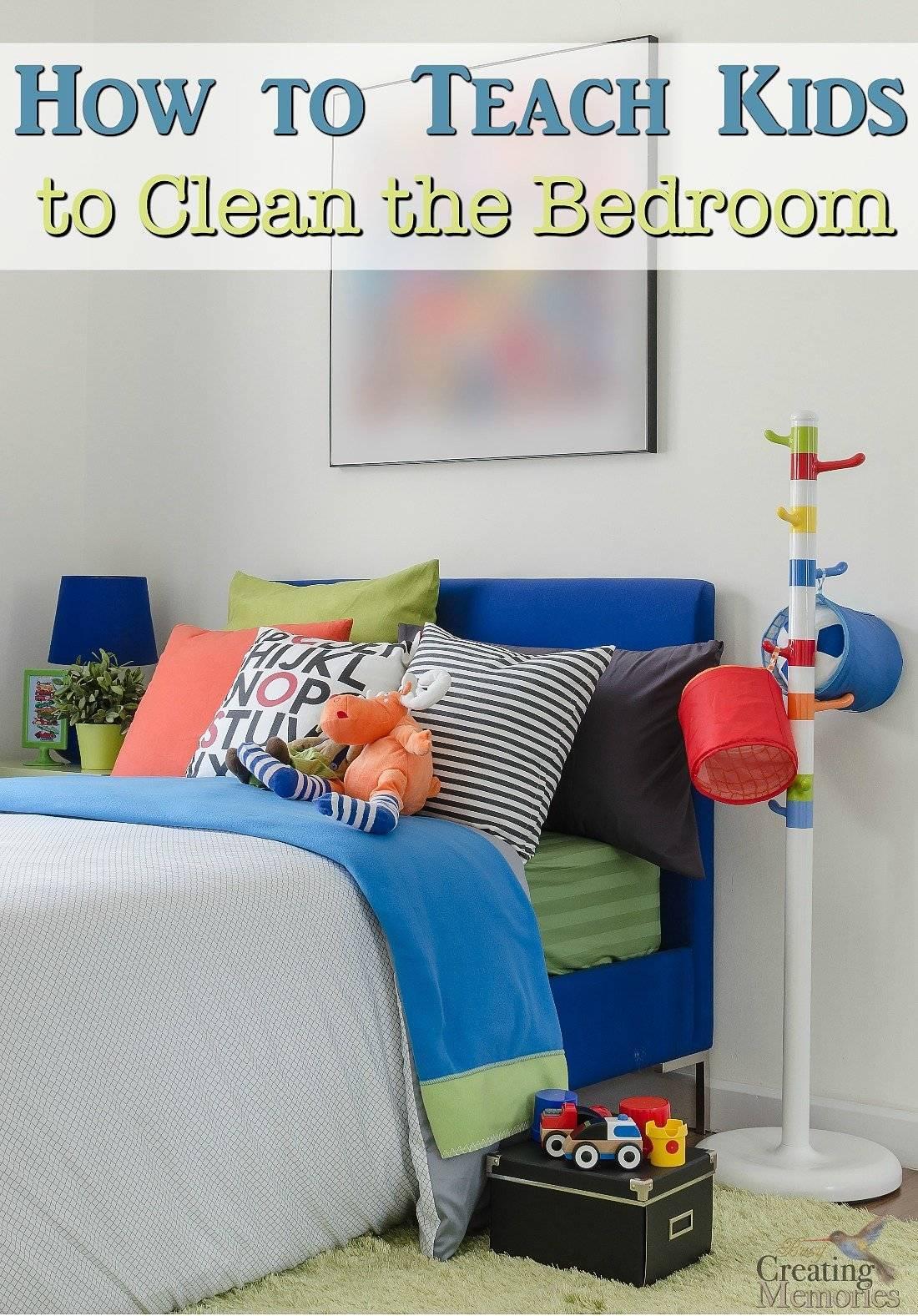 How to clean a child's bedroom 