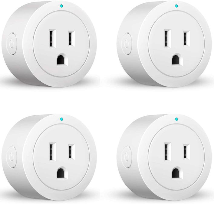 Get a 4-pack of Wi-Fi smart plugs for about $14, nearly the lowest price ever