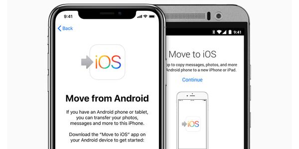 How to move your data from an Android phone to an iPhone 