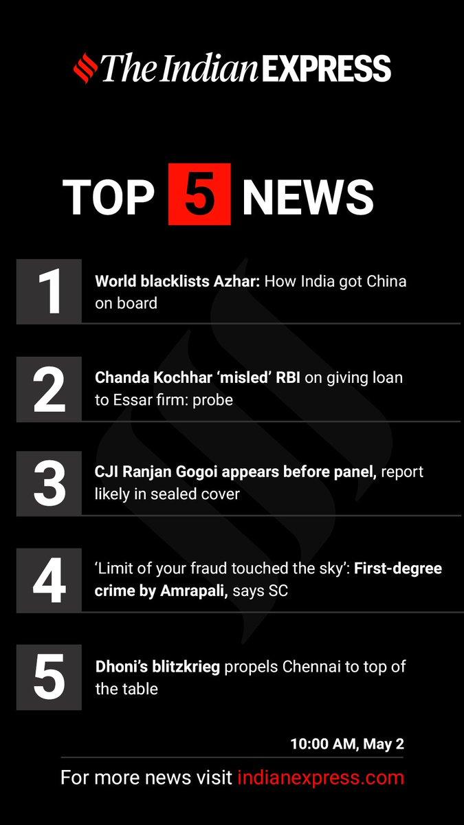 Today’s Top Stories 