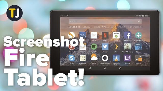 How to take a screenshot on an Amazon Fire Tablet