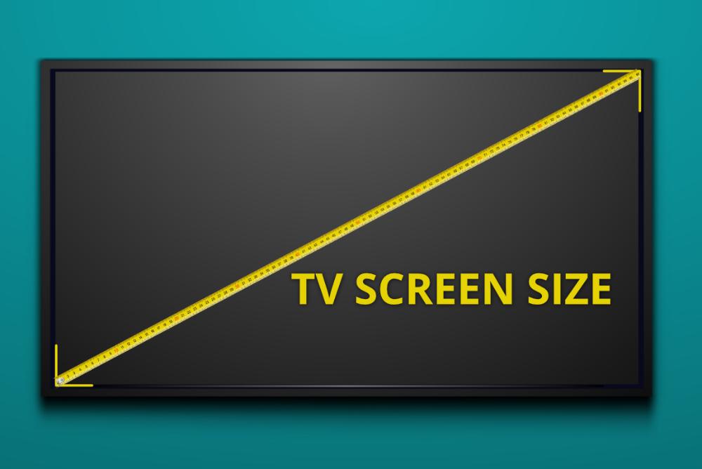 How to measure TV size 