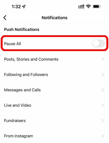 How to Temporarily Pause Instagram Notifications on iPhone, Android