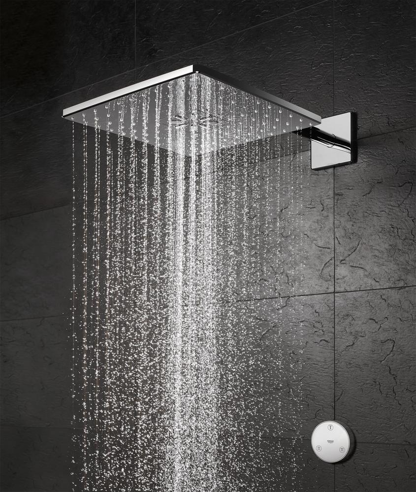 New GROHE Showerhead Offers Remote Spray Control