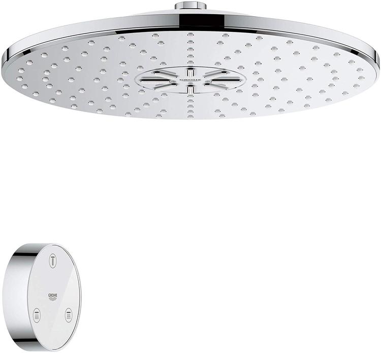 New GROHE Showerhead Offers Remote Spray Control 