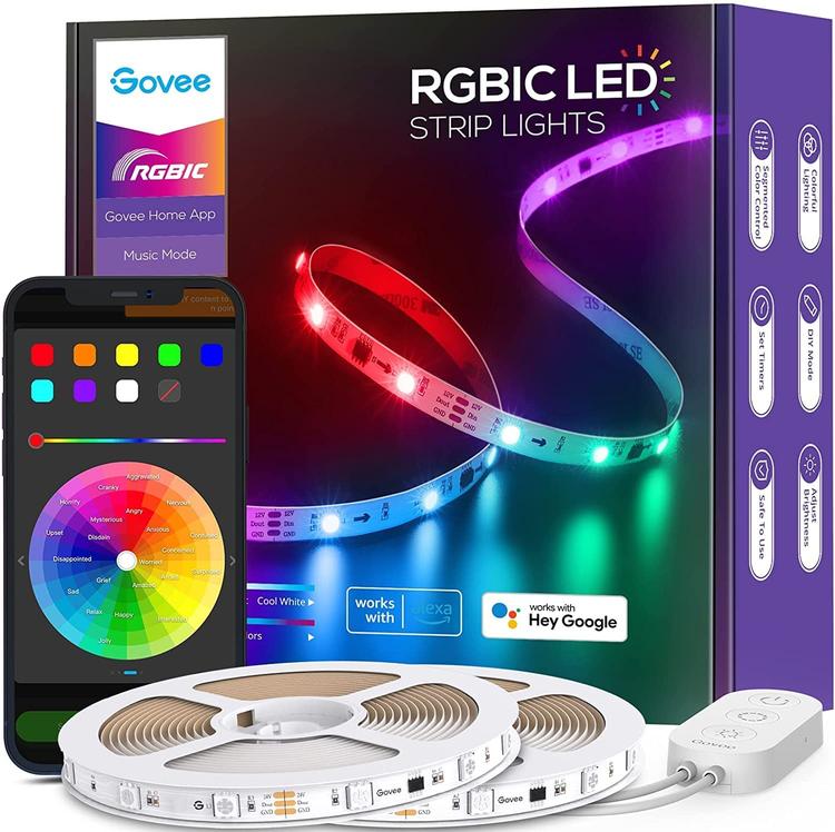 Govee’s 32.8-foot RGBIC LED light strip offers Bluetooth control for just  (Save ) 
