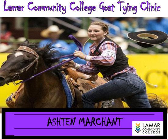 LCC’s Marchant to Host Goat Tying Clinic