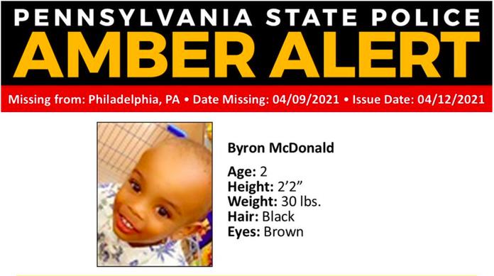 UPDATE: Amber Alert Canceled, 6-year-old Found Safe in Philadelphia 