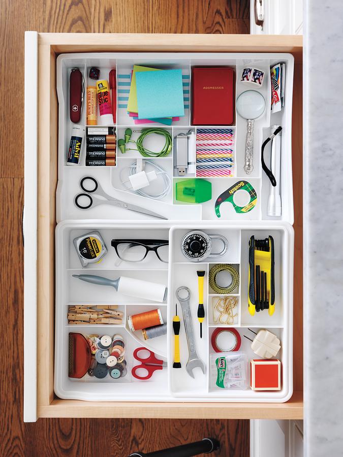 Organizing drawers – 10 ways to create order around the home 