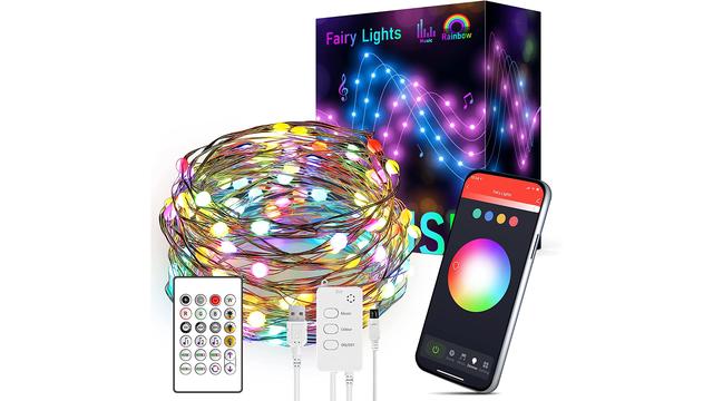 Pick up this 32.8-foot Wi-Fi RGB LED fairy light kit for just $7 at Amazon (New low, save 30%)