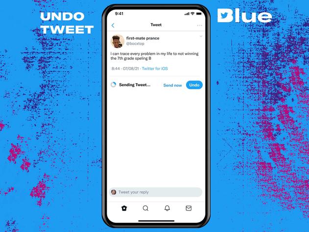 Twitter adds an ‘Undo Tweet’ button for Twitter Blue subscribers 