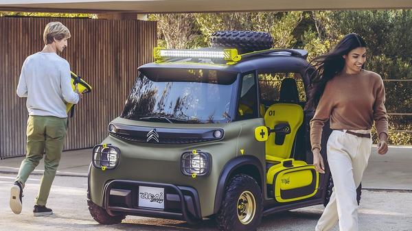 シトロエンの小型EV『アミ』、ドアのないバギーを提案 