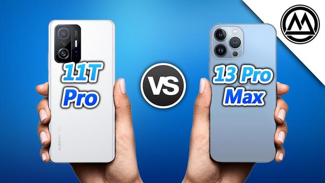 Xiaomi 11T Pro vs iPhone 13 mini 