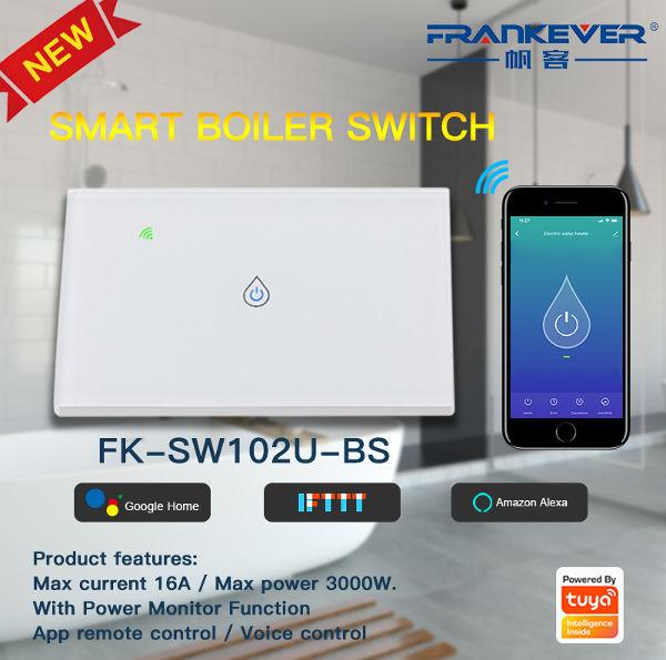 US standard voice remote wifi control boiler smart switch Tuya smart life Alexa Google home, Wifi switch 120*70 boiler switch tuya smart switch - Buy China Smart Boiler switch on Globalsources.com 