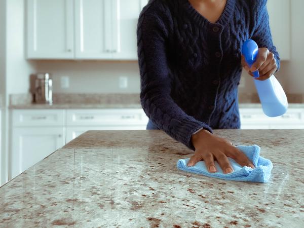 Never Clean Your Kitchen Counters With This, Experts Warn