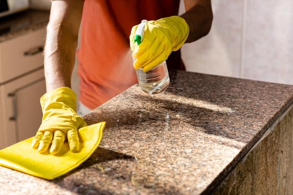 Never Clean Your Kitchen Counters With This, Experts Warn 