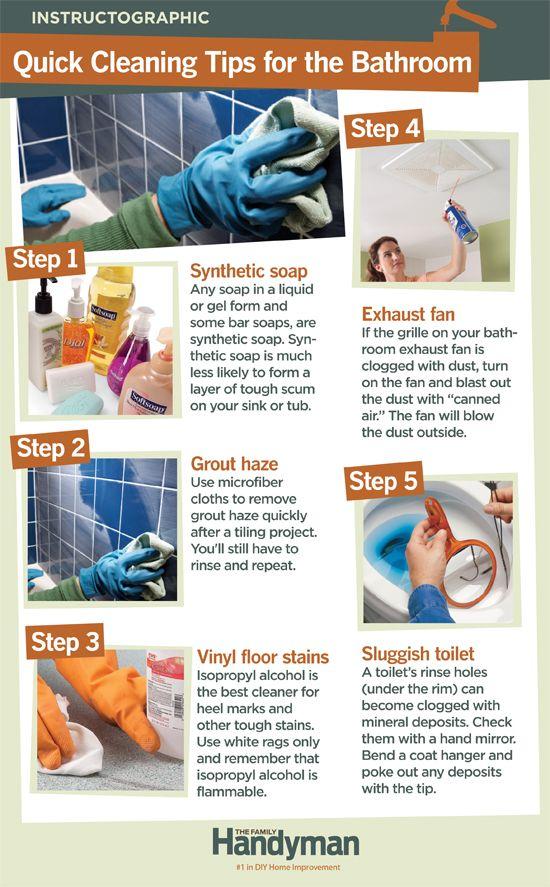 13 quick tips for cleaning your house