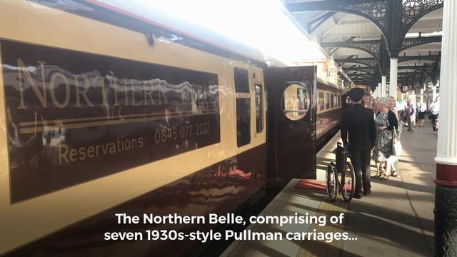 Britain's poshest train came to Norwich and Ipswich and it was pure luxury 
