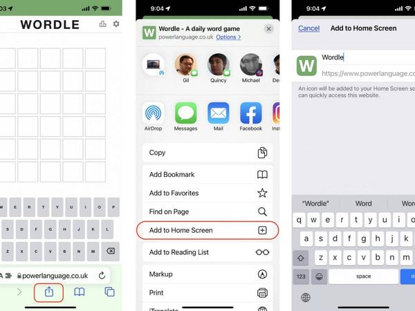 How to install the Wordle app on your iPhone’s Home Screen 