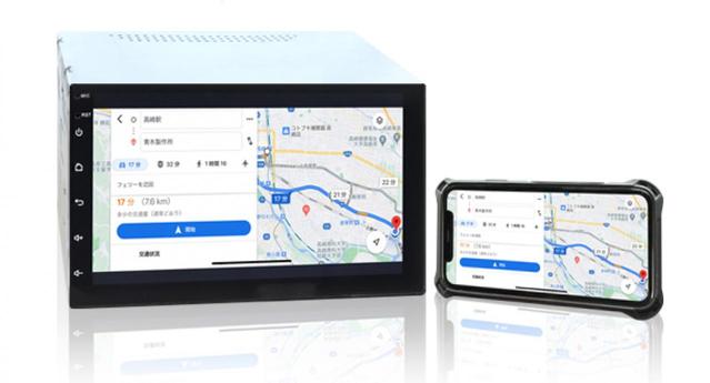 Also works as a car navigation system by using the app Display audio that works with smartphones Smartphone launcher AMEX-SL01 [CAR MONO Encyclopedia]