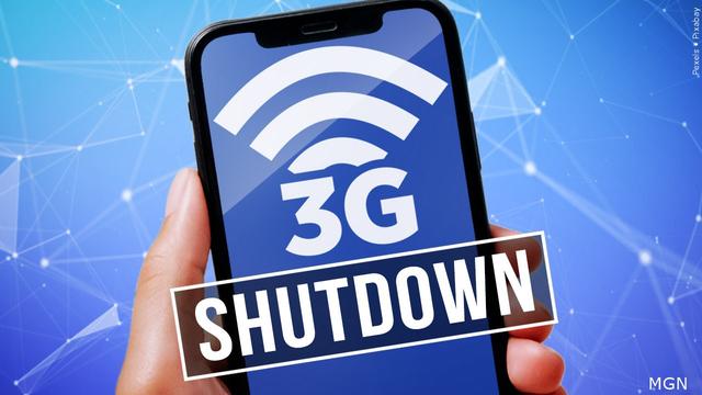 The 3G shutdown will affect many everyday devices