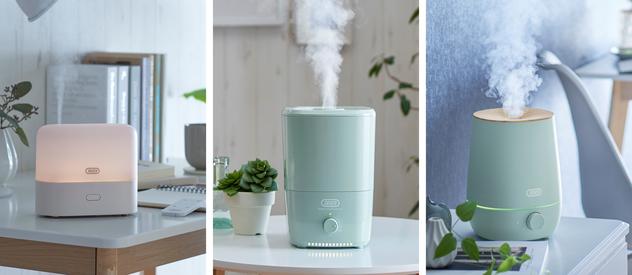 Released 3 models of ultrasonic humidifiers from the retro classic design Toffy series