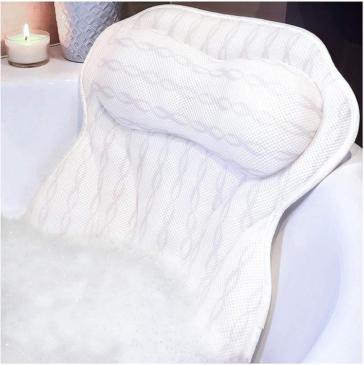 The 4 Best Bath Pillows For Straight-Back Tubs